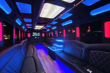 Oxnard Limousine Bus Interior