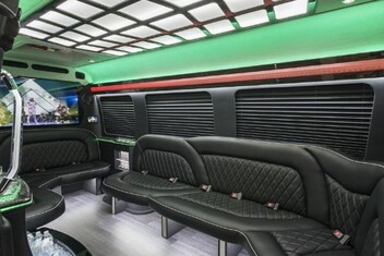 Oxnard Sprinter Party Bus Interior