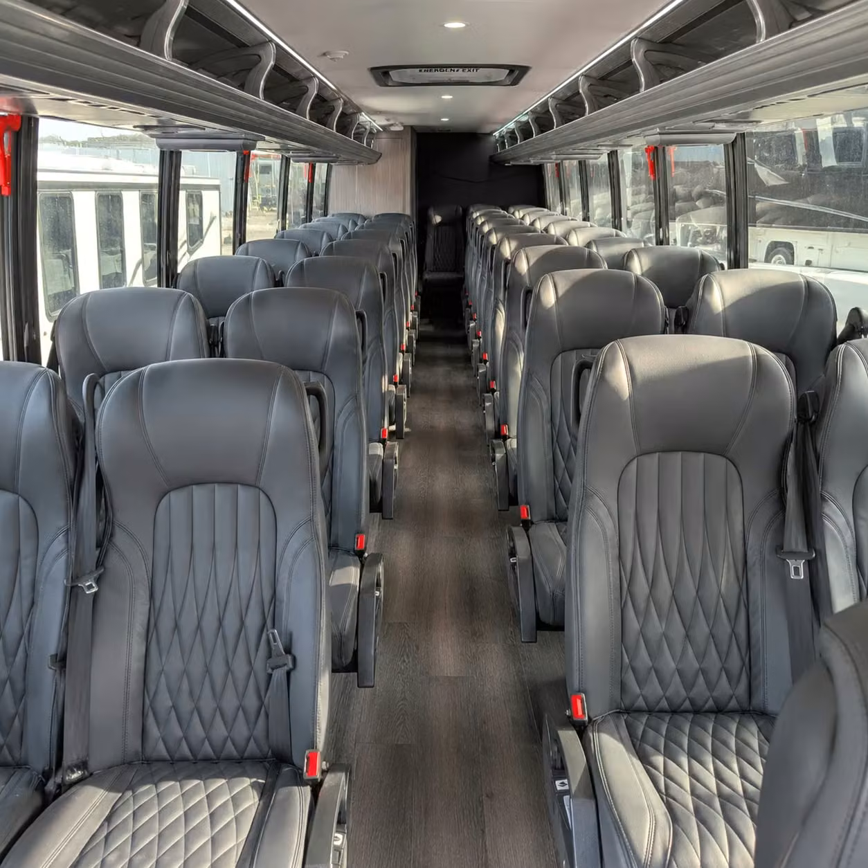 35 passenger minibus inside