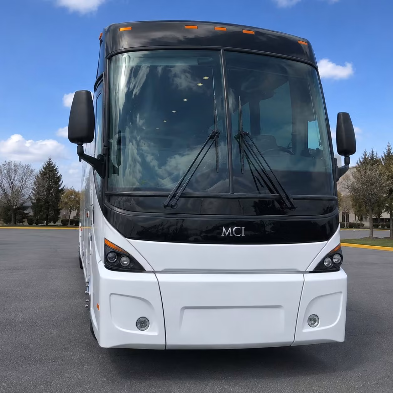 56 passenger charter bus