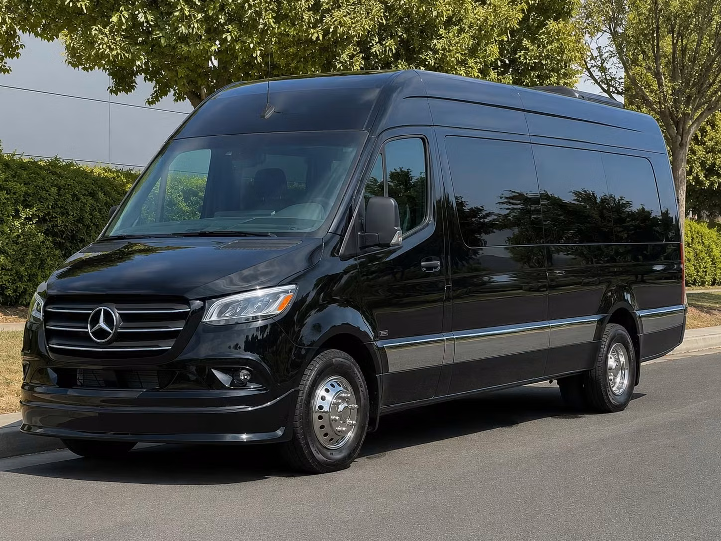 sprinter van with driver