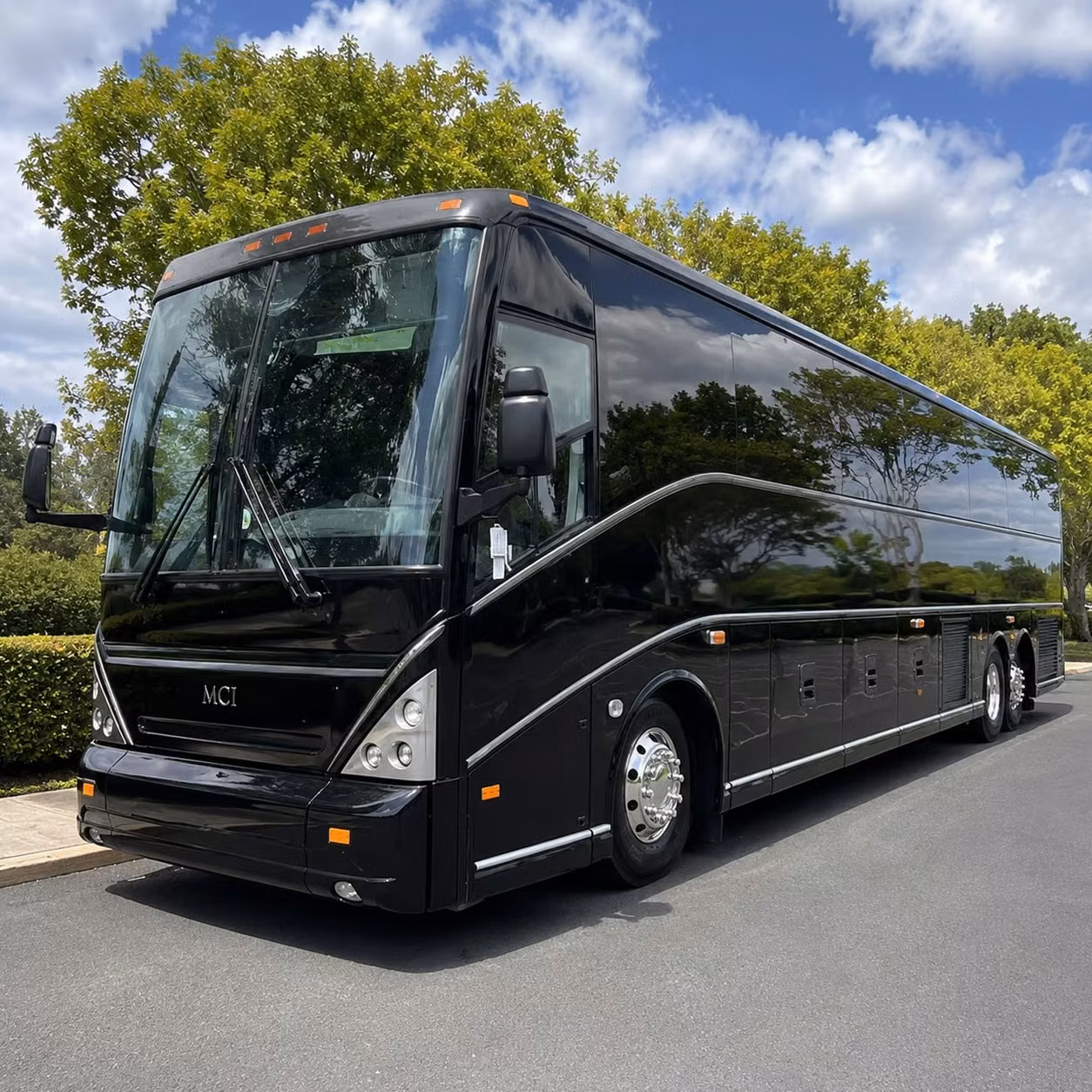 why coordinate individual rides when one charter bus handles everyone